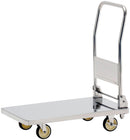ハンドル折りたたみ式ステンレス台車