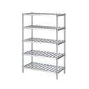ステンレスラック スノコ棚5段タイプ