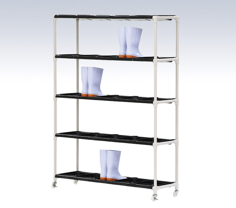 別注サイズ可】長靴ラック キャスター仕様｜店舗備品・店舗什器ならA