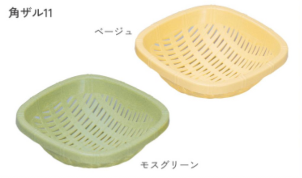 樹脂製豆腐ざる 角型ザル 800個｜店舗備品・店舗什器ならAからZ