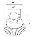 HPハンドブラシ丸型