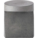 ストーン調ラウンドトップアートサイドテーブル　AST-31