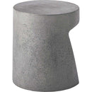 ストーン調ラウンドトップアートサイドテーブル　AST-31