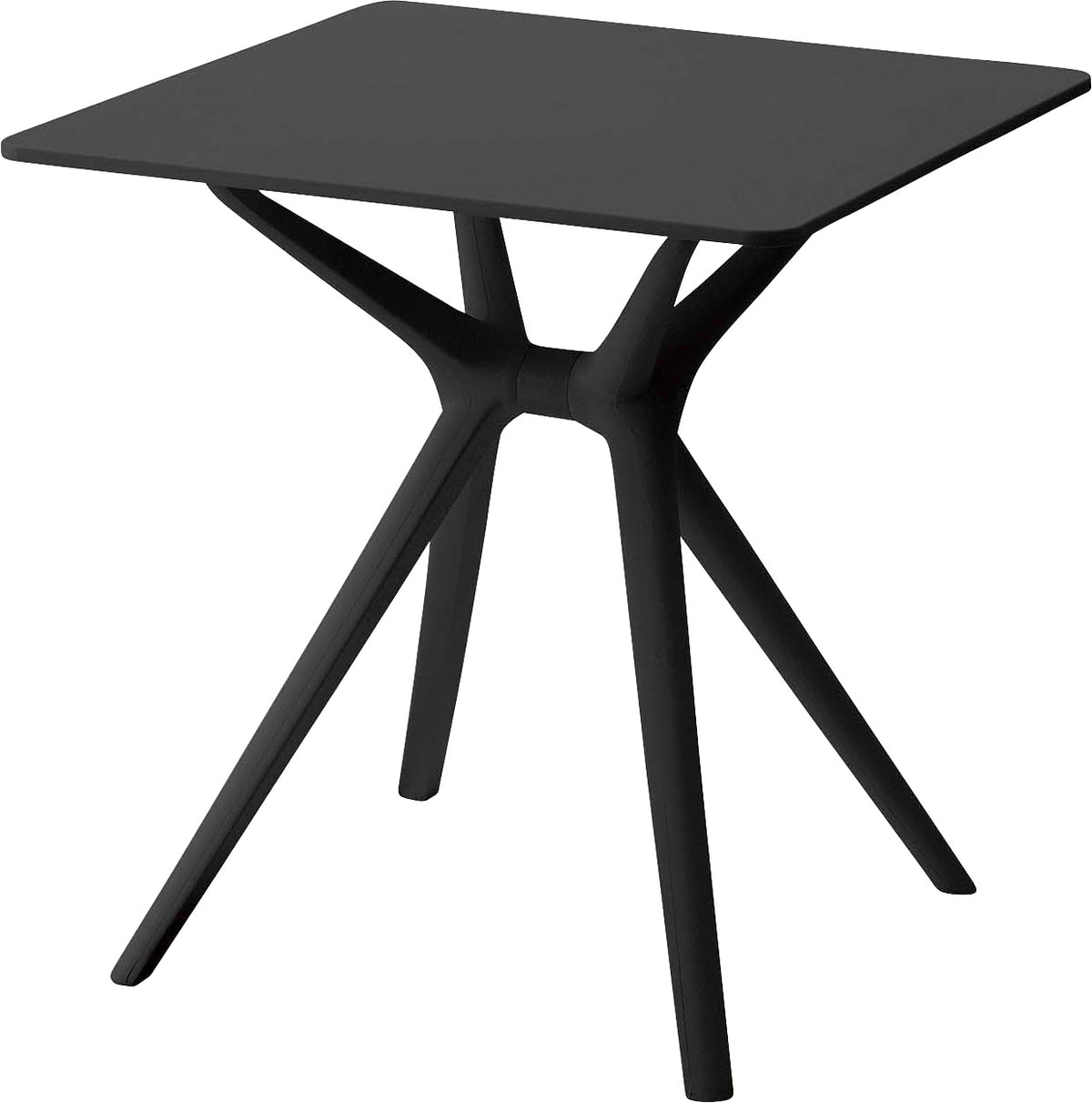放射状4本脚スクエアカフェテーブル CL-484｜店舗備品・店舗什器ならA