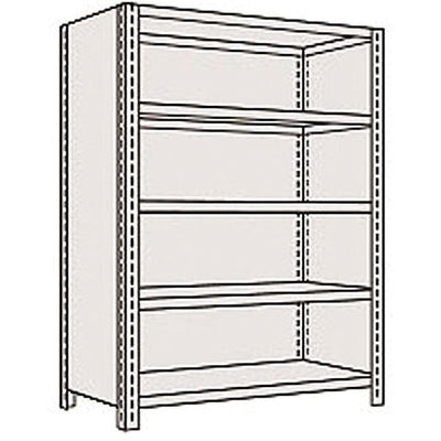【法人様限定】背面付スチール物品棚