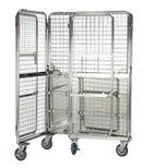 メッシュ式ロールボックスパレット（セキュリティータイプ）