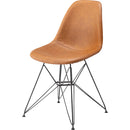 ソフトレザーワイヤー脚シェルチェア　PC-988　2脚セット