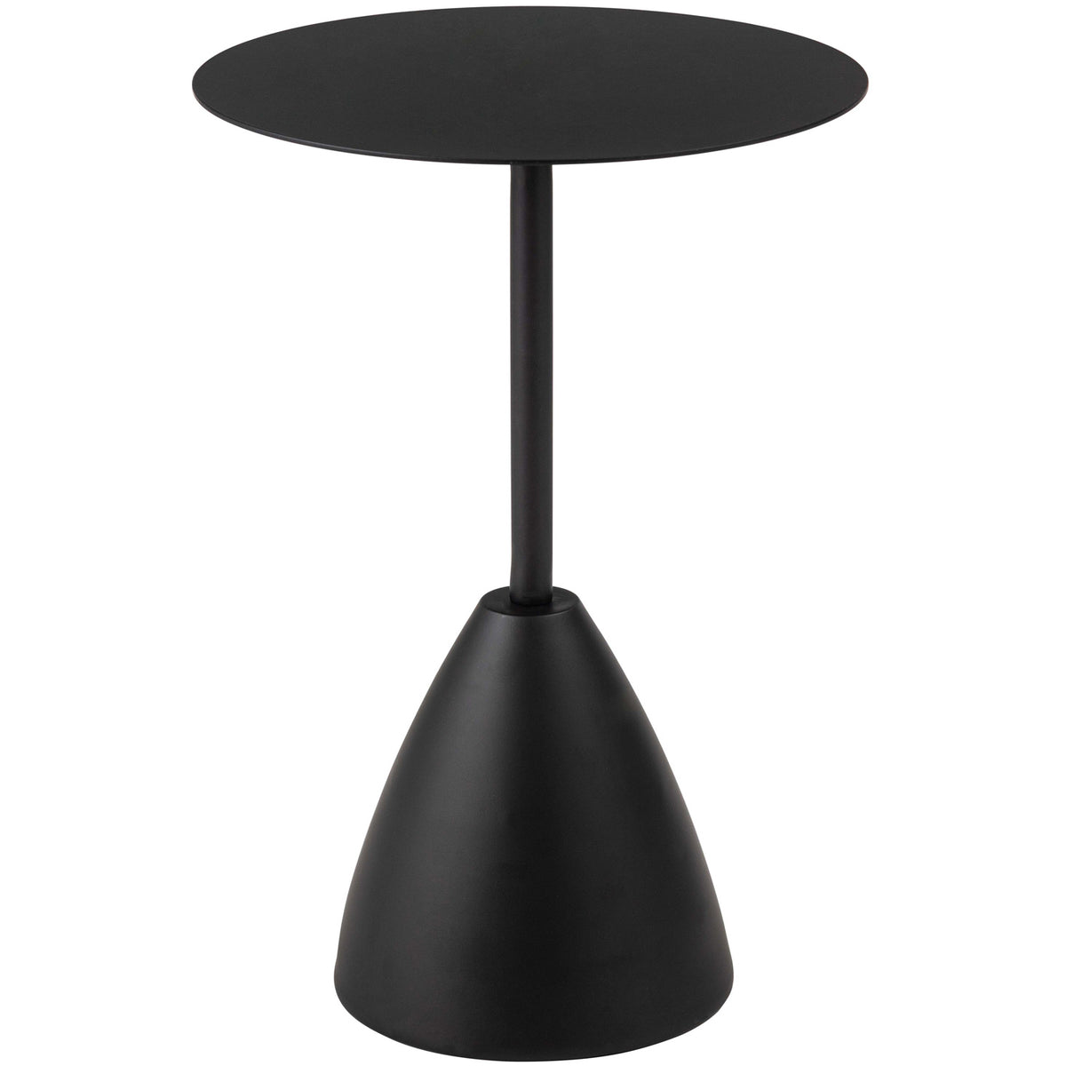 コーンベースラウンドカフェサイドテーブル PT-701｜店舗備品・店舗