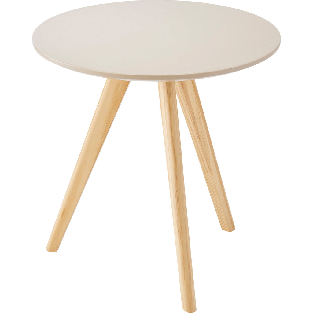 展示品　ラウンドサイドテーブル 北欧風ラウンドカフェサイドテーブル TAP-008｜店舗備品・店舗什器なら