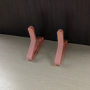 【おしゃれでかわいい飛沫防止パーテーション】カラースタンド　ピンク（アクリル板セット） アパレルショップ用