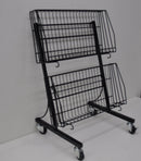 MDワゴン　黒２段タイプ