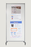 店頭パネルスタンド　シルバー