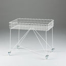 ワイヤーワゴン　白W900