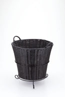 エコノミー丸深型テーパーバスケット手付45型スタンドCタイプXXL CF-4864-IV