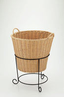 エコノミー丸深型テーパーバスケット手付45型スタンドCタイプXXL CF-4864-BR