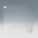 【飛沫感染防止】アクリルクリアパーテーション窓あり