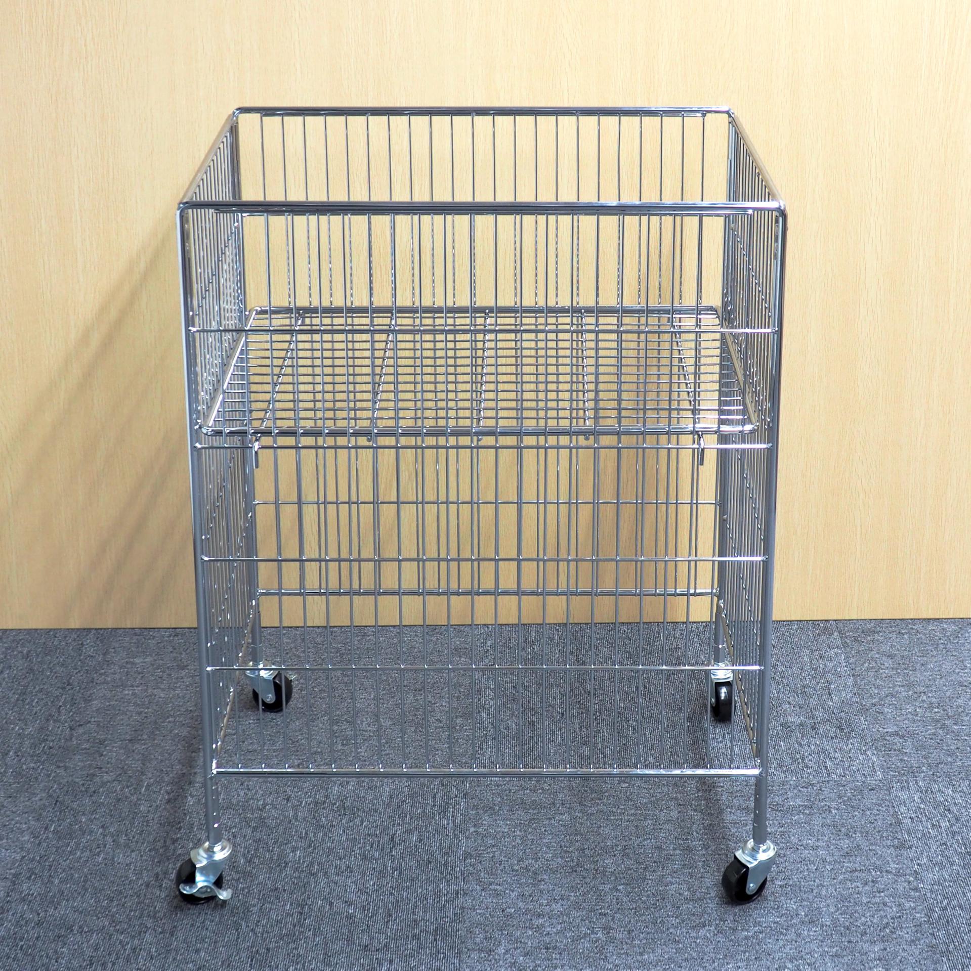 法人様限定】サイドメッシュワゴン｜店舗備品・店舗什器・店舗用品なら