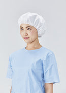 帯電帽　丸型　1000枚　ホワイト　EC-MF