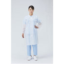 不織布白衣マジックテープ付薄手タイプ　DHM2-F