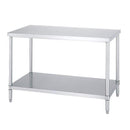 ステンレス作業台　ベタ棚仕様