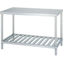 ステンレス作業台　スノコ棚仕様