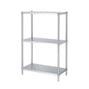 ステンレスラック　ベタ棚3段タイプ