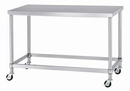 ステンレス作業台　四方枠仕様　キャスター付