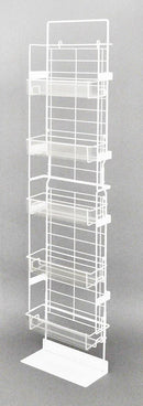 エンドサイド什器　ホワイト