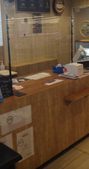 カウンターレジ用パーテーション