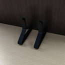 【飛沫防止パーテーション】カラースタンド　ブラック（アクリル板セット）