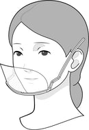 【透明マスク】マスクリアピコ