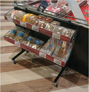 MDワゴン　黒２段タイプ