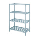 ステンレスラック　スノコ棚4段タイプ