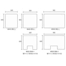 【飛沫防止パーテーション】パステルカラースタンド　オフホワイト（アクリル板セット）　カフェ用