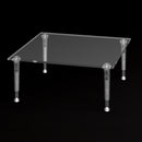 伸縮クリアポール　角板