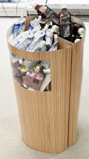 紙製ジャンブル什器　半円型　5台入